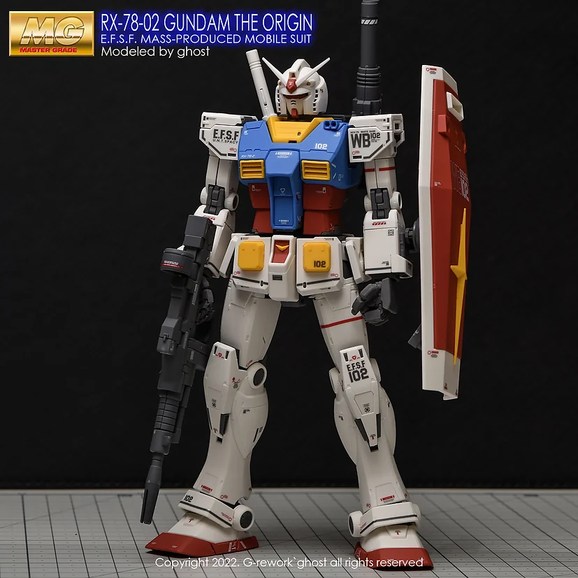 [MG] THE ORIGIN GUNDAM RX-78-02