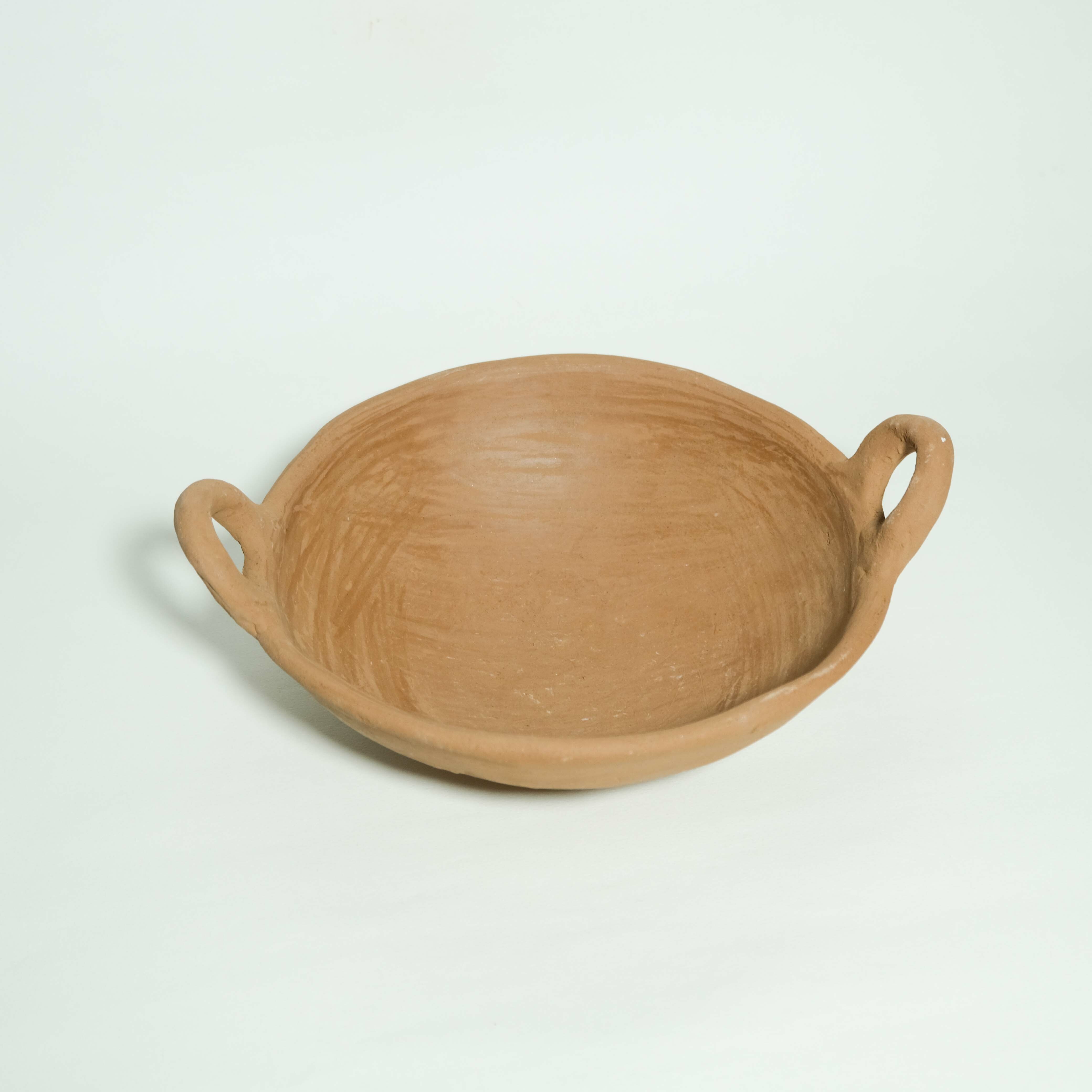 陶器｜ 素陶燒 - 雙耳盤｜宏都拉斯