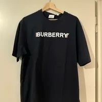 [S] BURBERRY ELLISON GRAPHIC PRINT T-SHIRT,NAVY, 8078119100 (SB111)