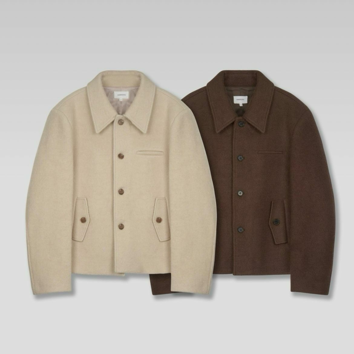 反領開胸外套 MARSPEOPLE-012JK