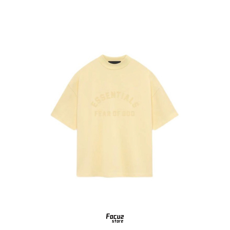 【Focus Store】現貨秒發 Essentials SS24 Crewneck T-Shirt "Garden Yellow" 春園黃 125SP242001F