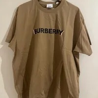 [S] BURBERRY ARIANA COTTON OVERSIZED T-SHIRT,ARCHIVE BEIGE, 8073928100 (SB117)