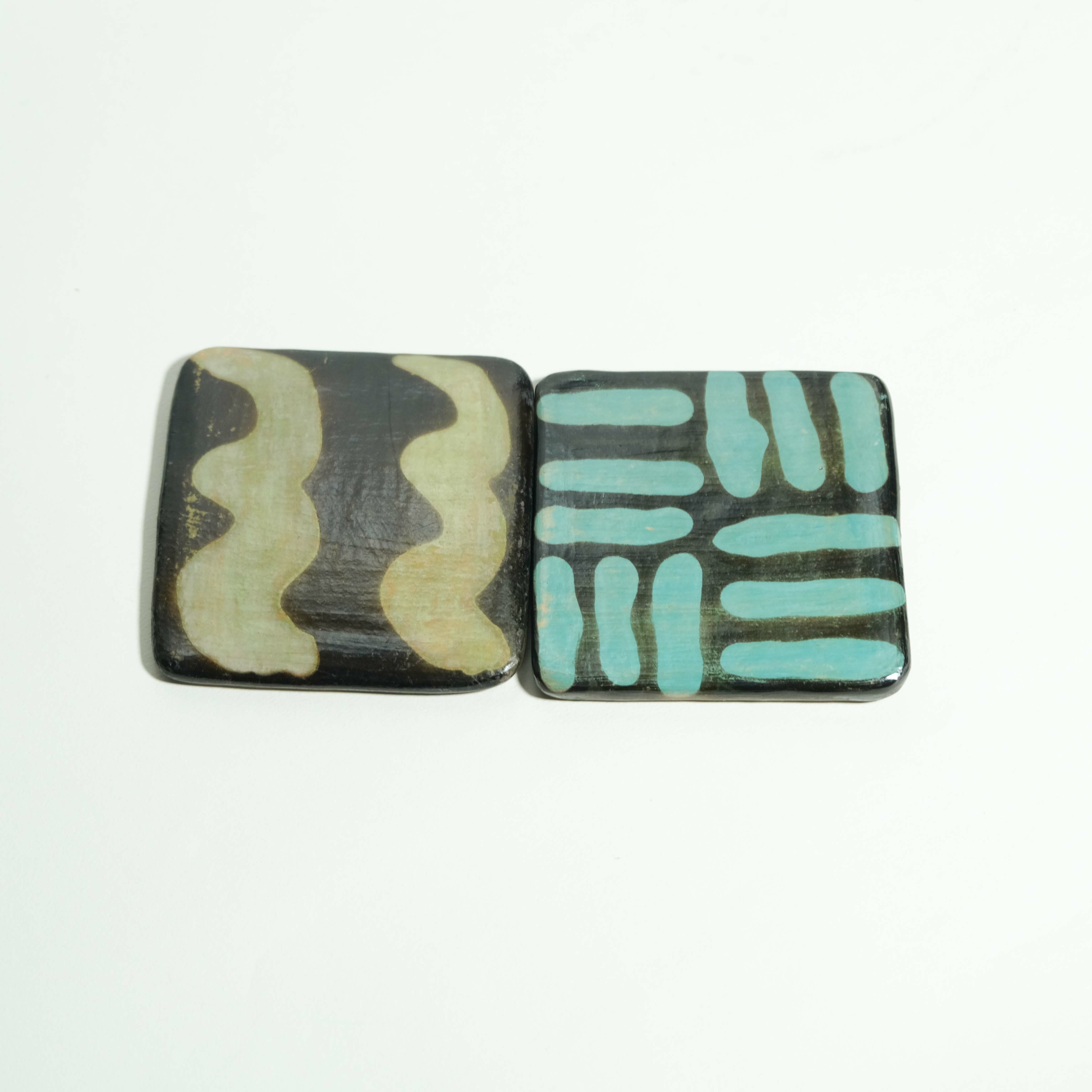 陶器｜陶杯墊 - 雨蛙｜宏都拉斯