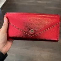 [S] MICHAEL KORS 35H3GTVE7M JET SET TRAVEL LG ENV CONTINENTAL,CRIMSON, 196237274373 (SMK728)