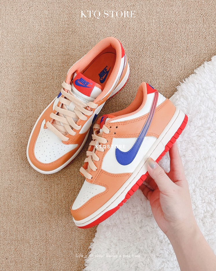 KTQ STORE ‧ Nike Dunk Low GS "Orange Blue" 白橙藍漸變 橘子海 DH9765-101