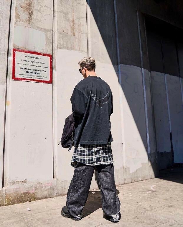 Yeezy x Gap x Balenciaga 絕版聯名 稀少款 暗黑鴿子 長袖T