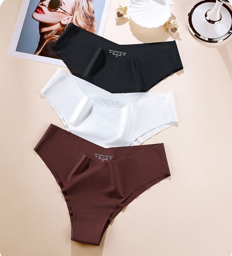 冰絲無痕低腰運動內褲(多色)