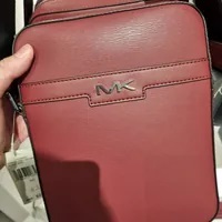 [S] MICHAEL KORS 37F3COLC6U COOPER FLIGHT BAG,DARK CHERRY, 196237265647 (SMK737)
