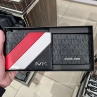 [S] MICHAEL KORS 36F3GFLF1B 3 IN 1 WALLET BOX SET,DARK SANGRIA, 196237264794 (SMK740)