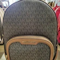 [S] MICHAEL KORS 35S2G8TB2B JAYCEE MD ZIP PKT BACKPACK,BROWN, 196163095950 (SMK742)