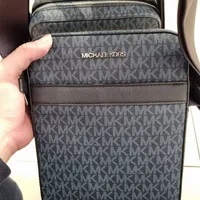 [S] MICHAEL KORS 37F2LCOL6J COOPER FLIGHT BAG,ADMRL/PL BLUE, 196163418247 (SMK752)