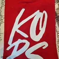 [S] MICHAEL KORS LOGO LETTERING PRINT T-SHIRT,BRIGHT RED, OH351R8FV4-BRIGHT RED (SMK758)