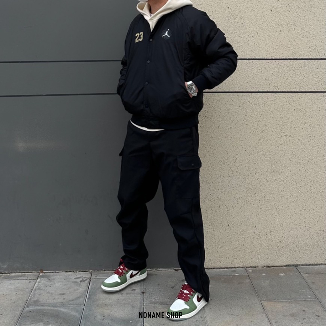 NIKE CNY JORDAN 排扣 外套 黑 (男款)