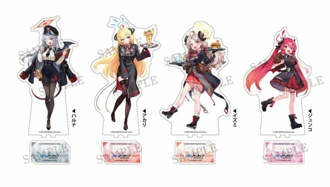 「ACG.GO」「預購」蔚藍檔案 x animate cafe #1 亞克力立牌