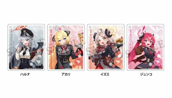 「ACG.GO」「預購」蔚藍檔案 x animate cafe #4 亞克力匙扣