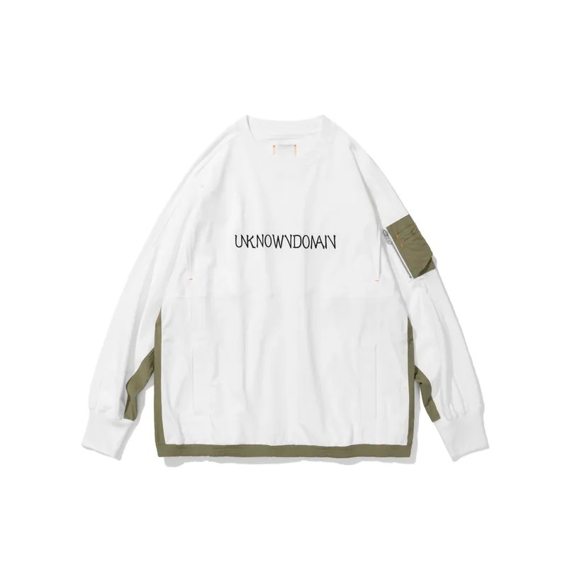 未知領域 UN#1814 SWEATSHIRT 白