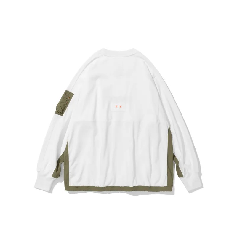 未知領域 UN#1814 SWEATSHIRT 白