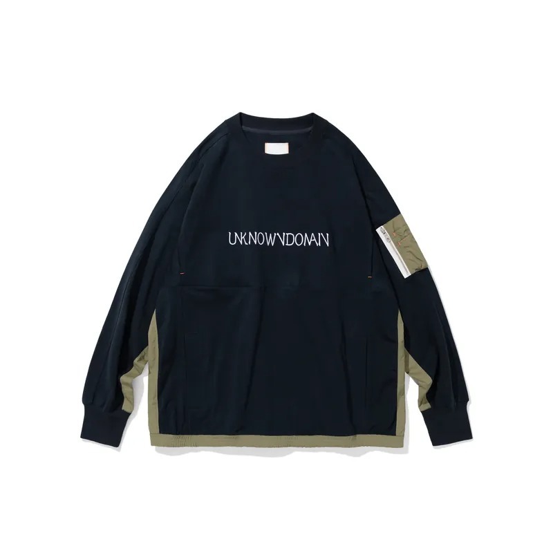未知領域 UN#1814 SWEATSHIRT 藍