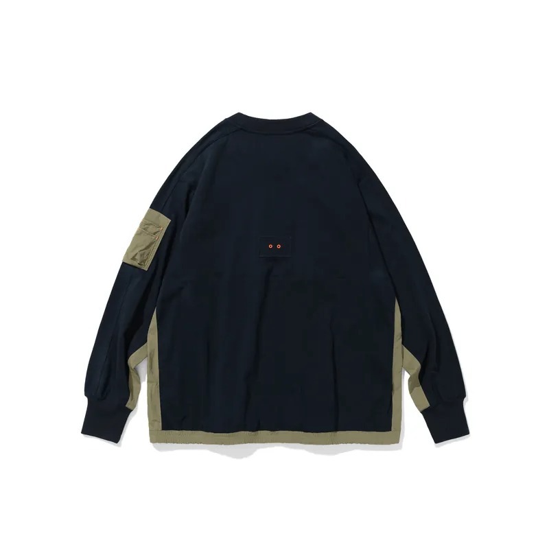 未知領域 UN#1814 SWEATSHIRT 藍