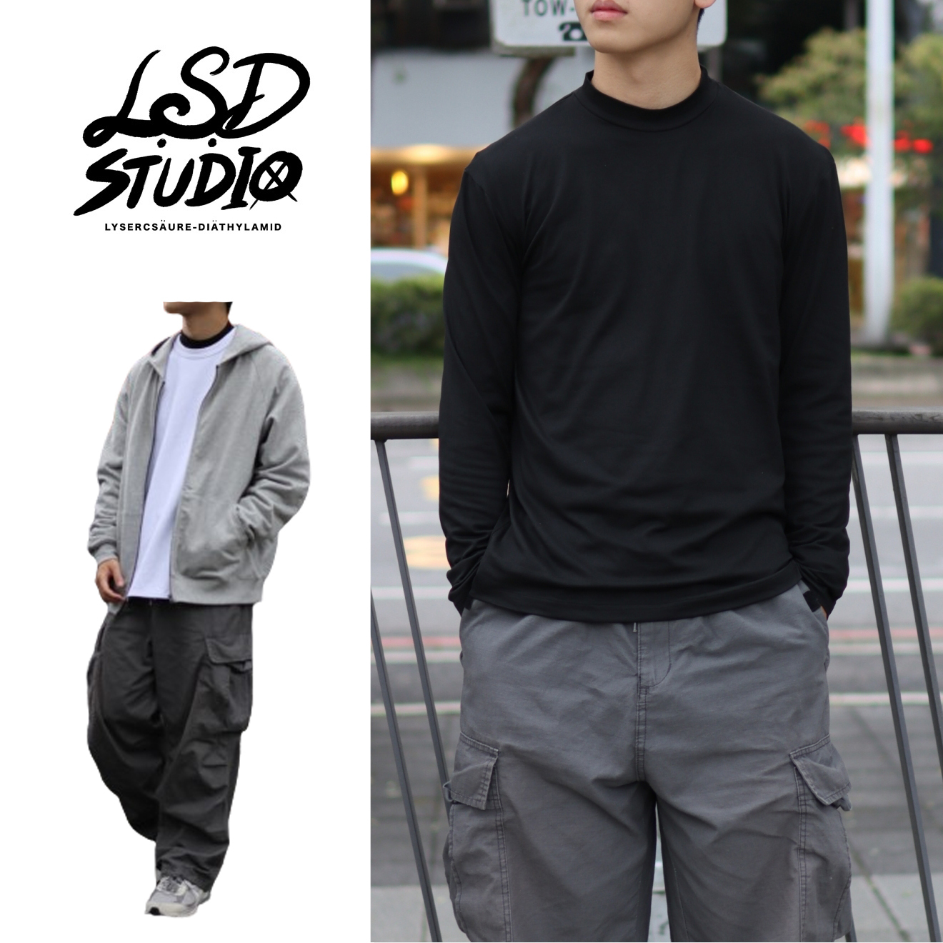 【23212】小高領設計發熱衣