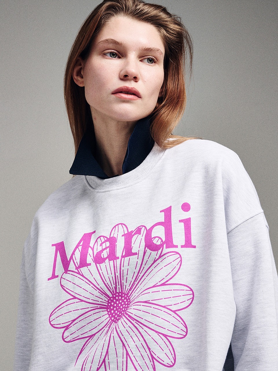 MARDI MERCREDI ) SWEATSHIRT FLOWERMARDI | 21color
