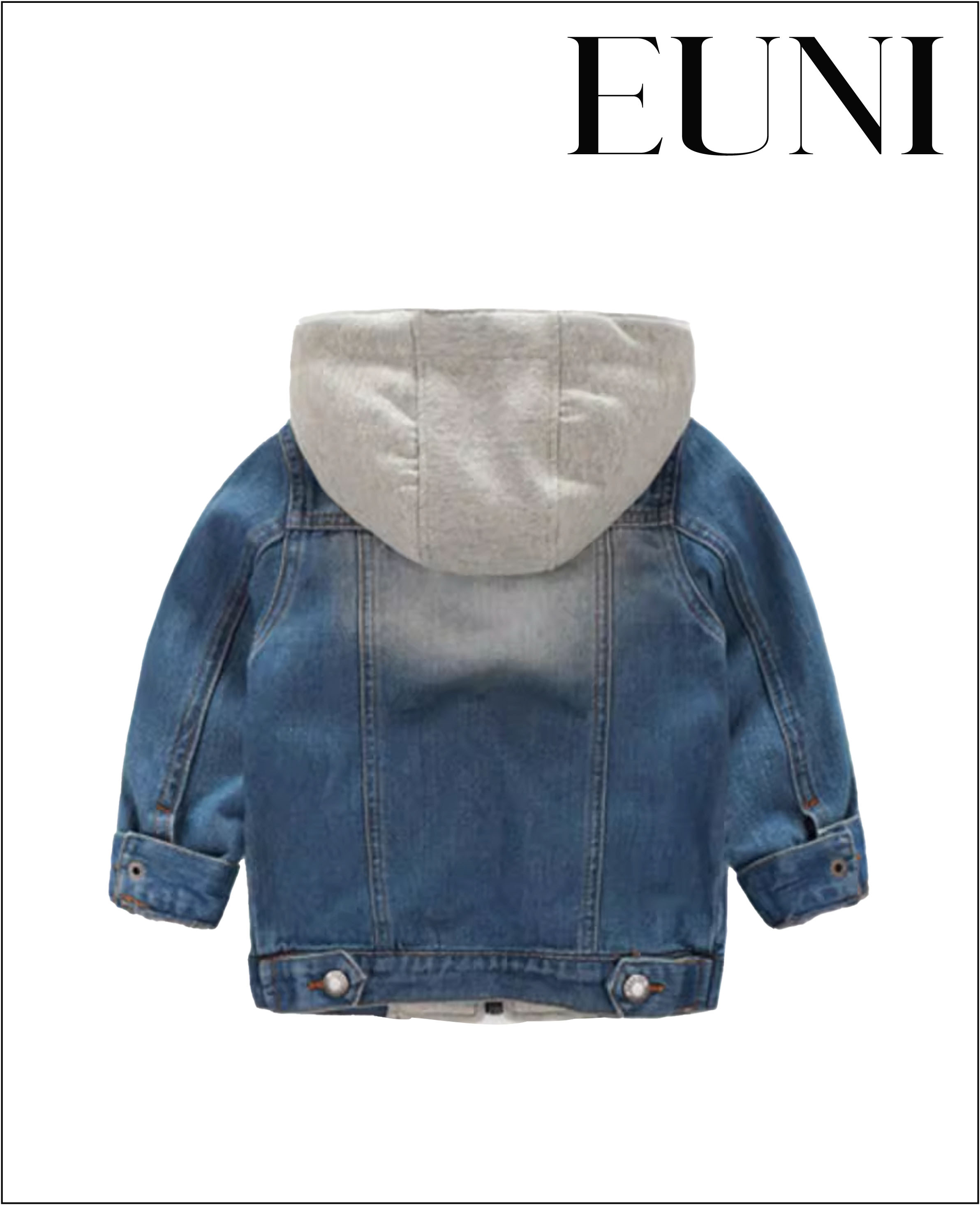 浪漫牛仔連帽外套