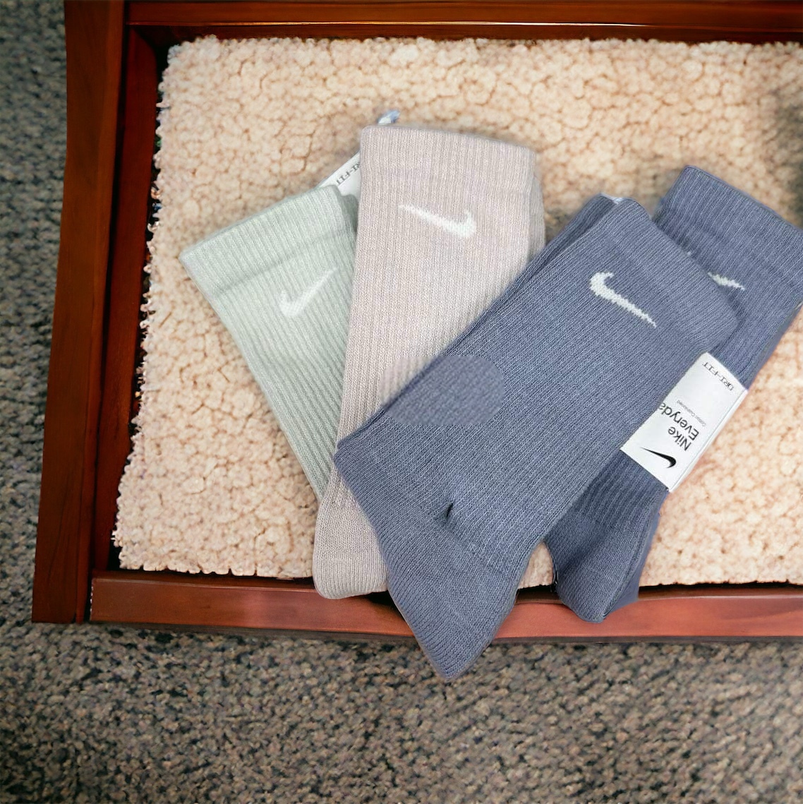 Nike 長襪 莫蘭迪配色 ( SX6888-933 ) 馬卡龍配色