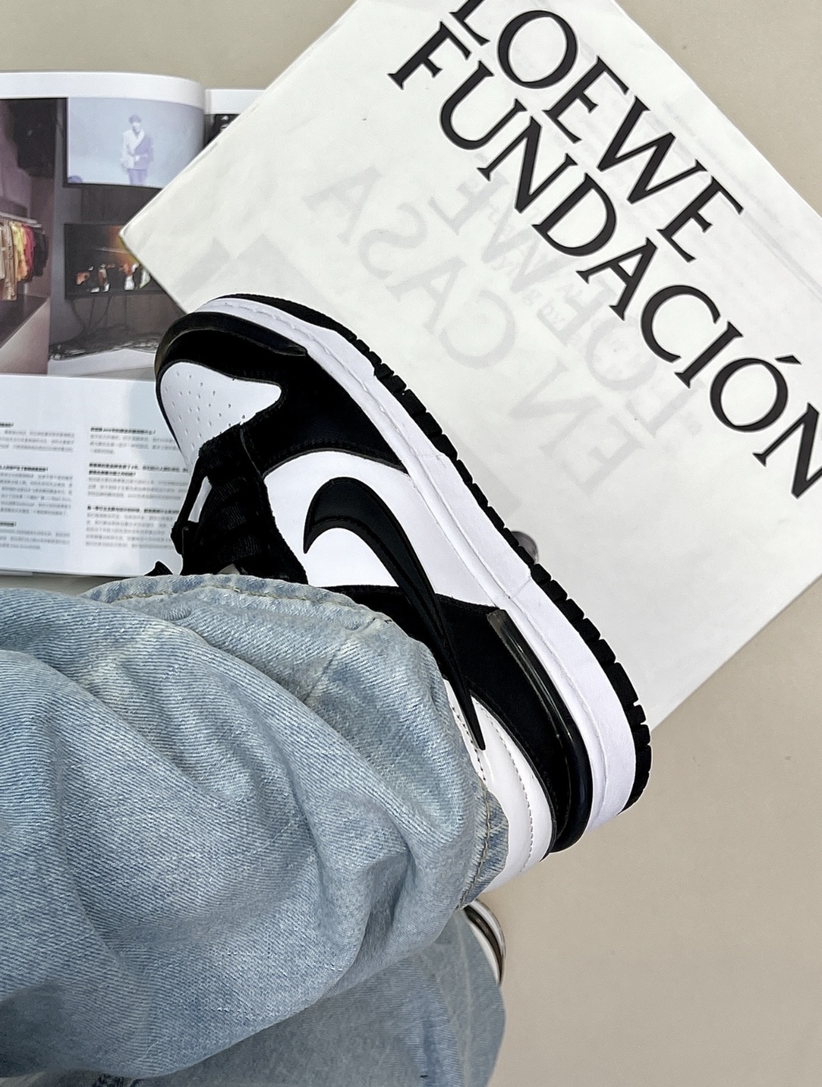 Nike Dunk Low Twist 黑白熊貓 果凍勾 小Ambush 皮革 復古 解構 DZ2794-001/預購