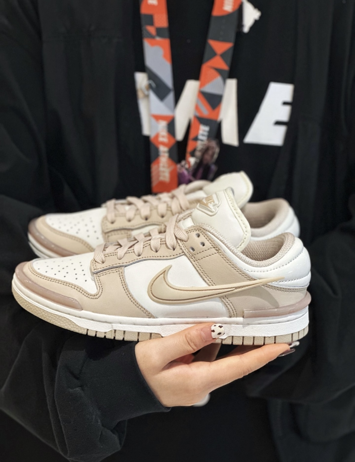 Nike Dunk Low Twist 奶茶色 果凍勾 小Ambush 皮革 復古 解構 DZ2794-102/預購