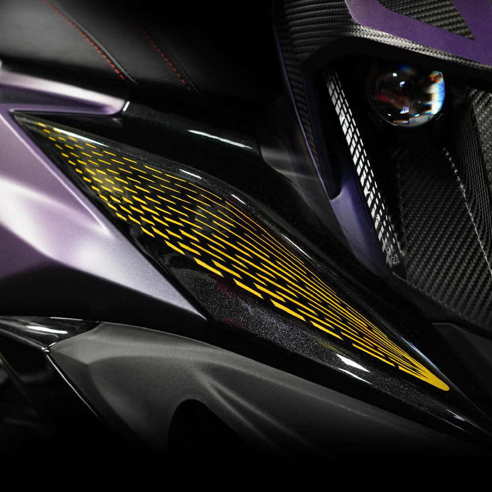 三陽 SYM 158 SL+ 專用｜車身改造反光貼紙 車身貼紙 車頭貼紙