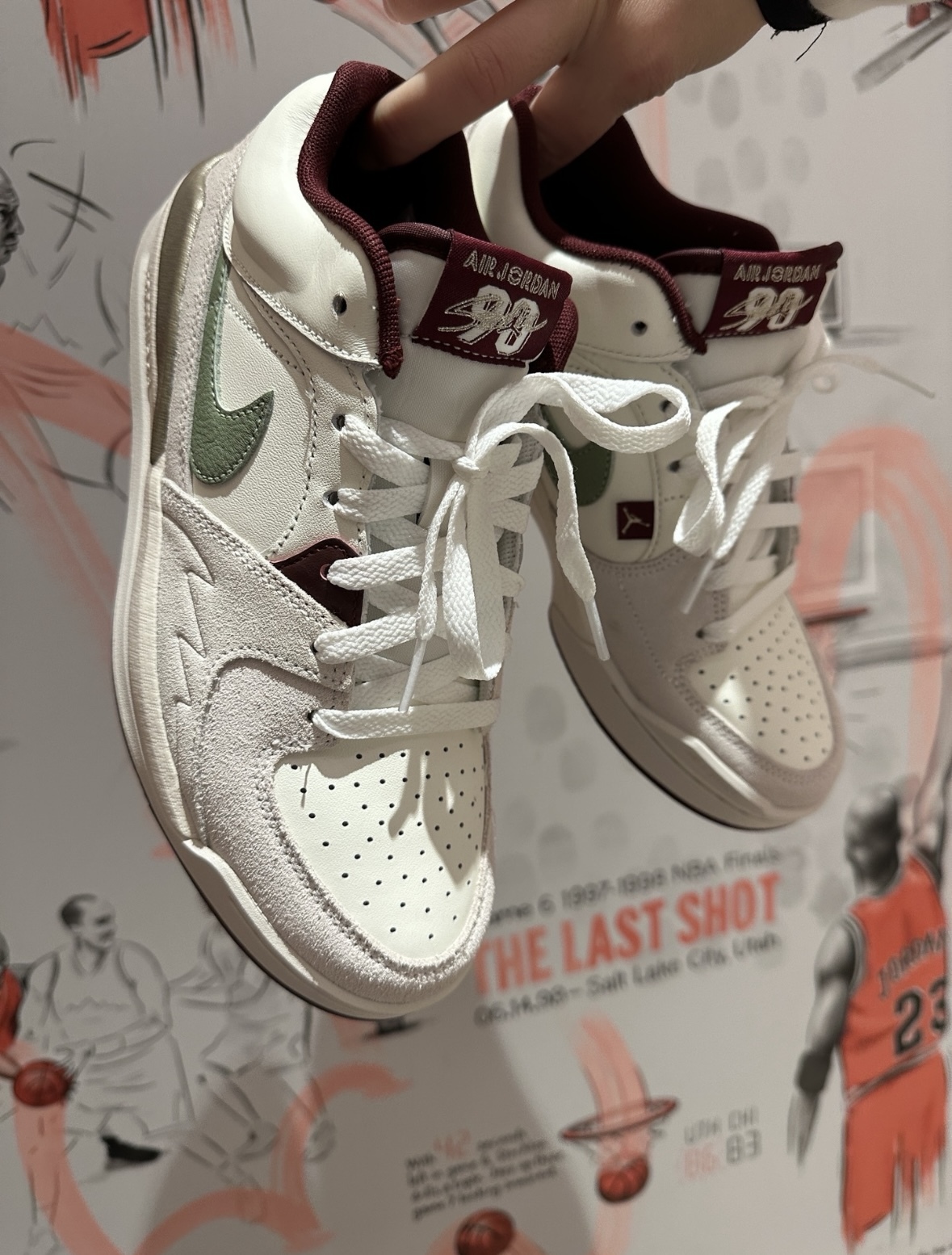 Jordan Stadium 90 龍年限定 米白 抹茶綠 酒紅色 復古 麂皮 男款 FZ5043-120/預購