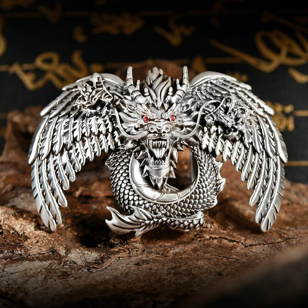 龍年系列 應龍 造型皮帶扣 / 皮帶頭 - 現貨