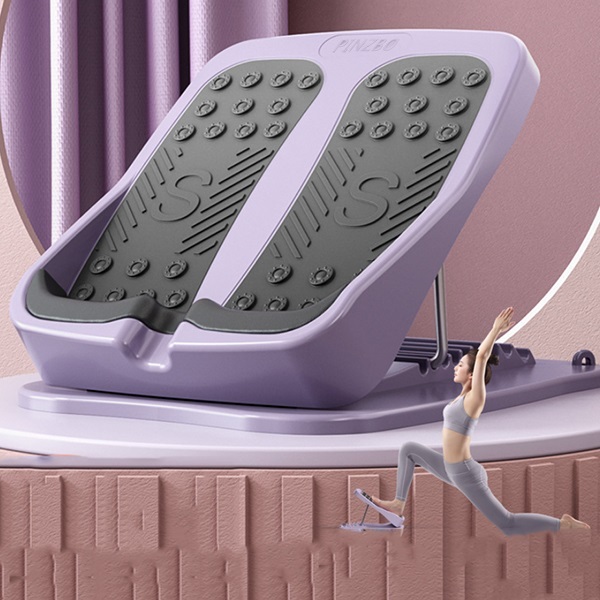 Korea JK upgraded version 9-speed soft rubber slimming leg stretching board inclined pedal stretching home fitness standing slimming calf foldable leg stretcher (J0768)