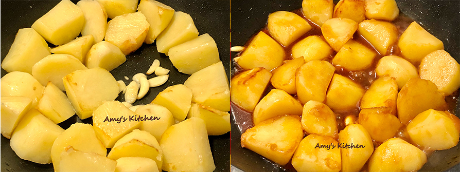 天時莓果-糖醋馬鈴薯-步驟7.8