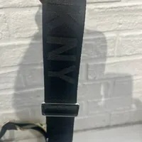 [S] DKNY KZH33048 METRO LOGO STRAP,BLACK, 755404322905 (SD747)