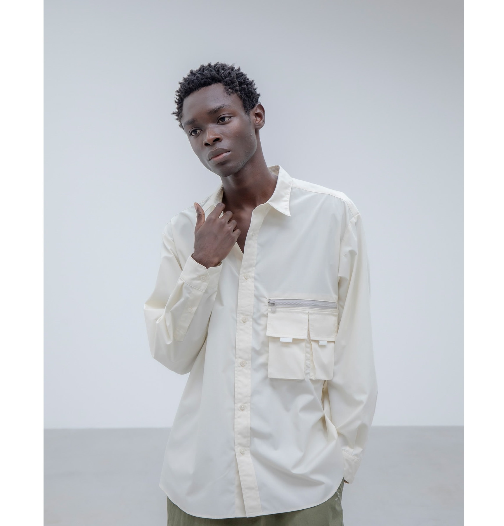 SOPH Uniform Experiment 2024 S/S COTTON WEATHER FIELD BAGGY SHIRT - PRE ORDER ITEM (預訂中)
