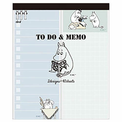 Moomin 嚕嚕米 To Do & Memo 代辦事項 便條本｜Gakken 日本