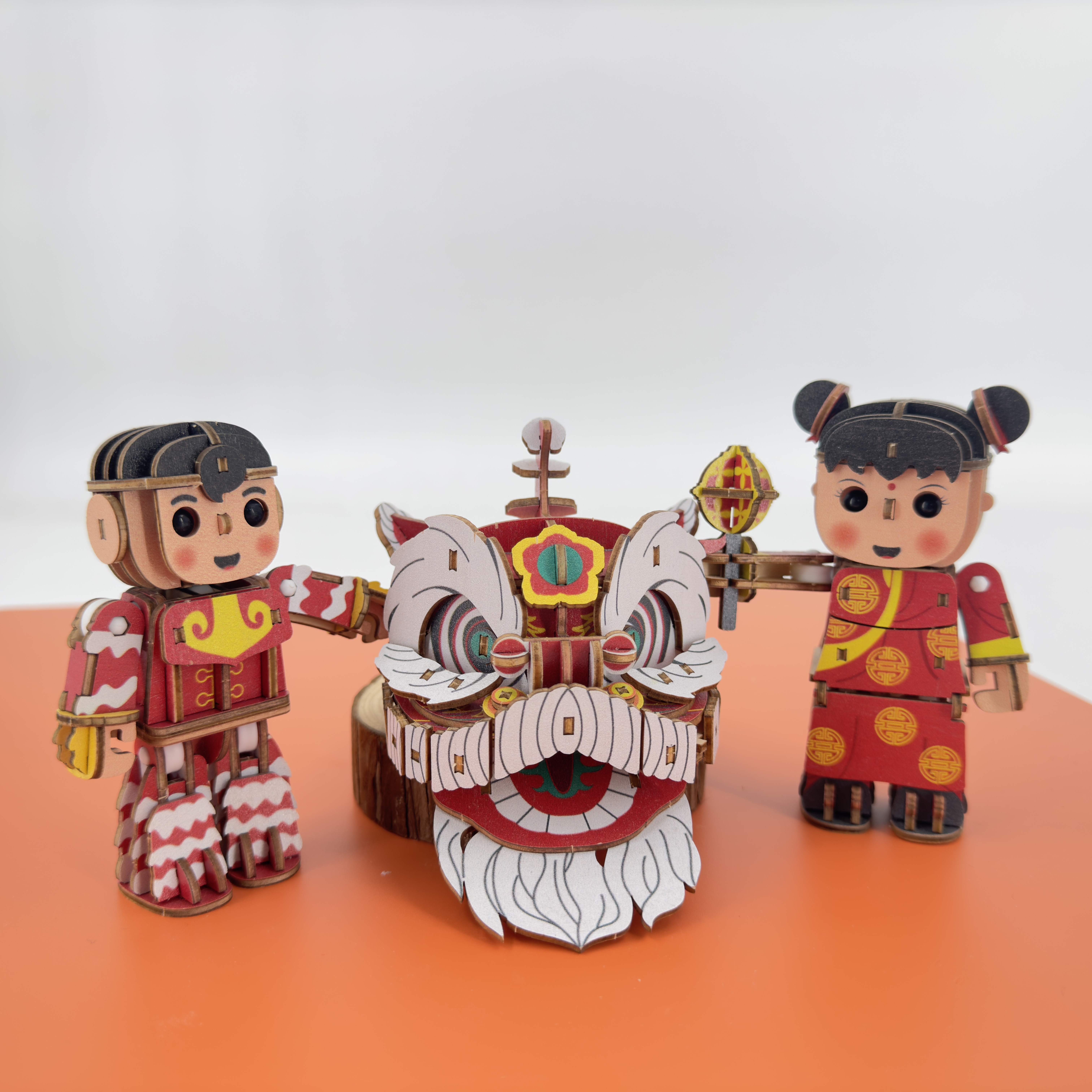 Jigzle MOJI - Lion Dance Set