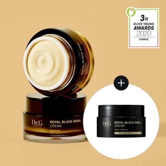 Dr.G Royal Black Snail Cream 50ml [Olive Young Planning Set]