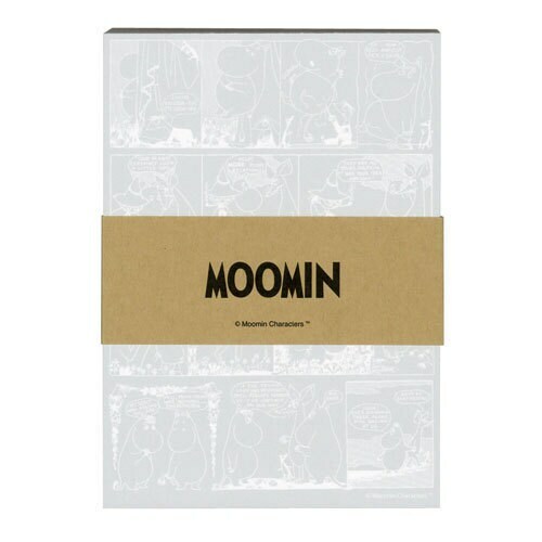 Moomin 嚕嚕米 A6尺寸 2種圖案 便條本 漫畫圖案｜Sun Star 日本
