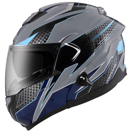ASTONE RT1300F AI6 水泥灰/藍｜astone helmet 可掀式 全罩 安全帽 內置墨片