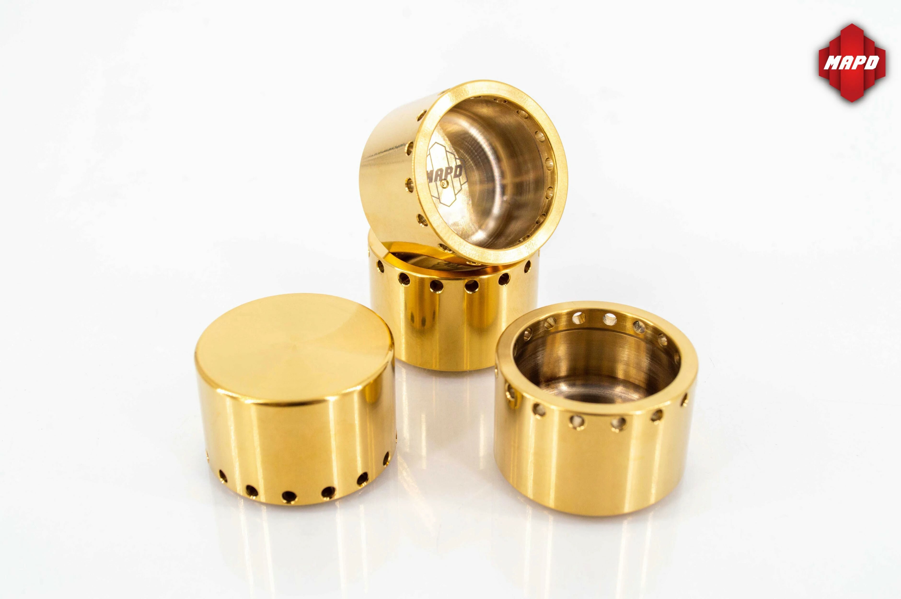 【MAPD】鈦合金 原廠 改裝 卡鉗 活塞 原色 PVD DLC 對二 對四 輻射