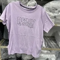 [S] DKNY SKYLINE SKETCH LOGO TEE,LAVENDER, DP3T9559-LVD (SD759)