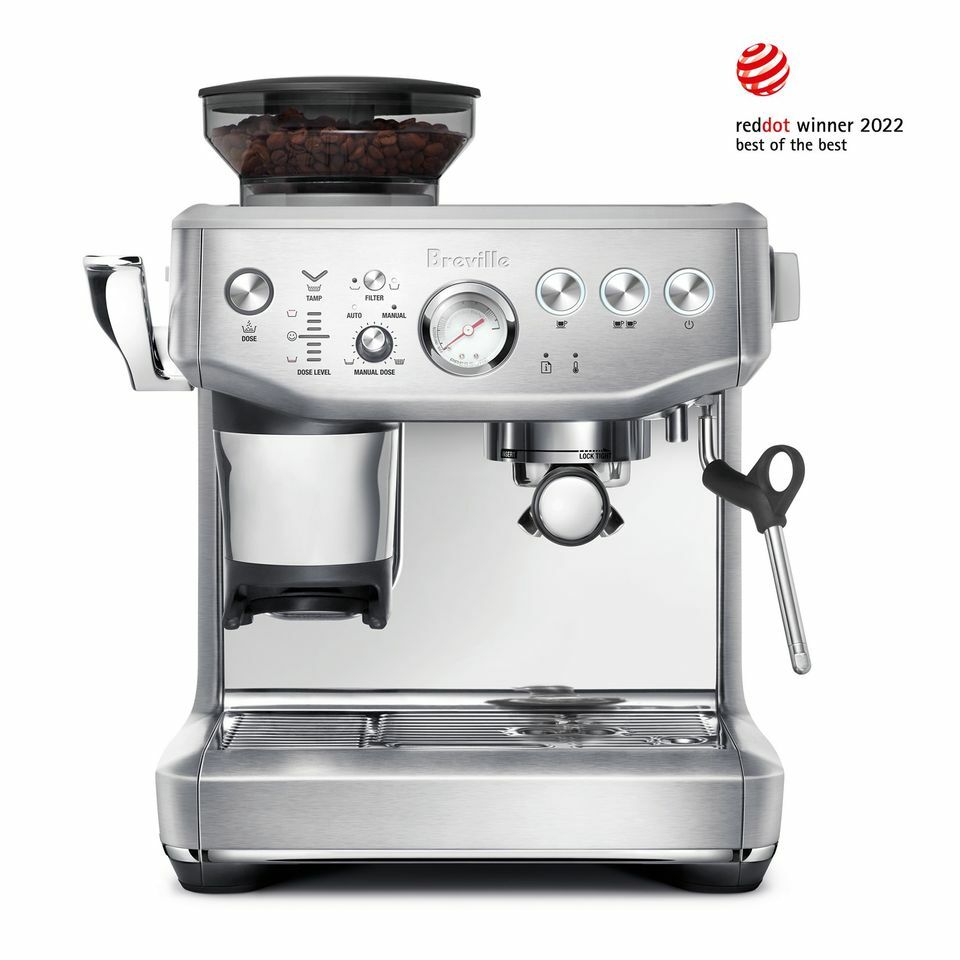 Breville BES876BSS 意式咖啡機 【額外贈送迷你咖啡敲粉盒】