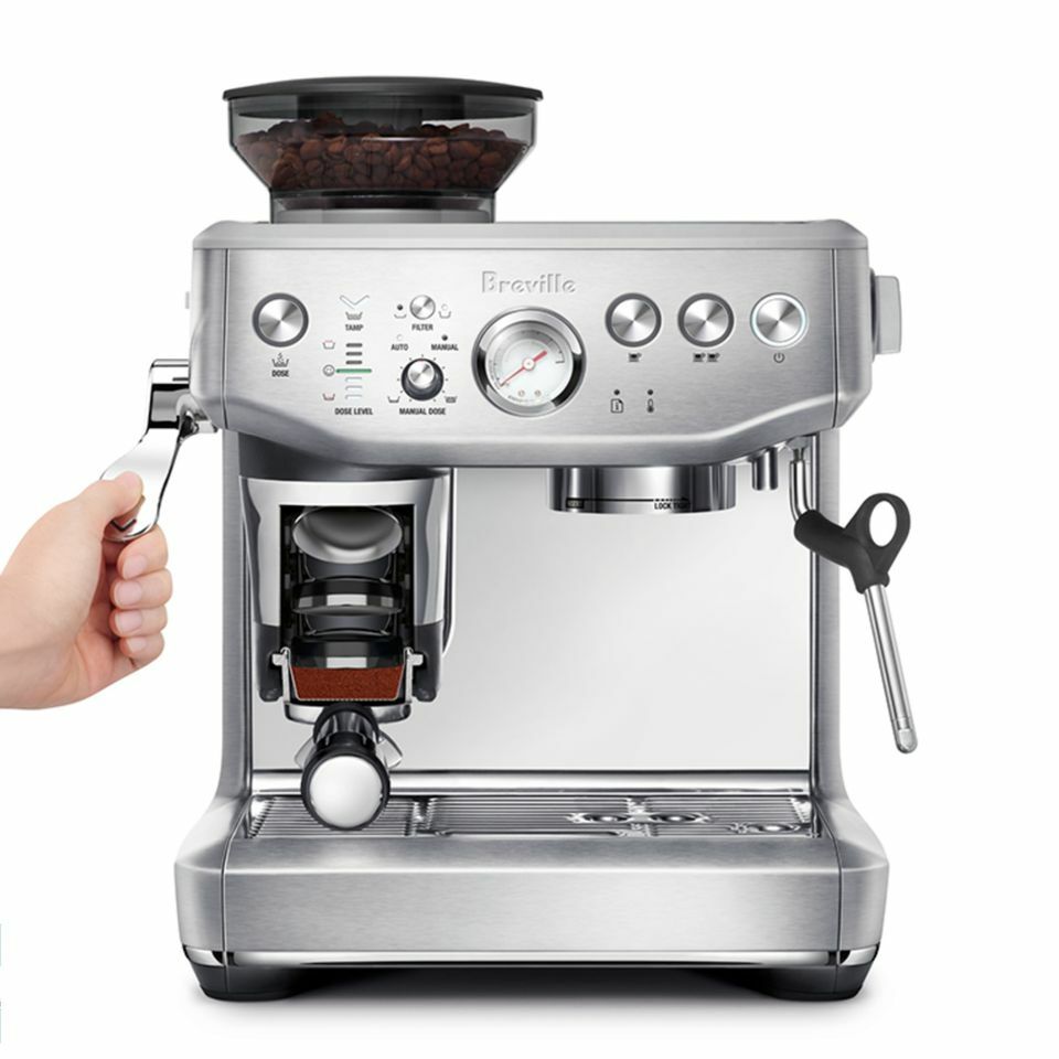 Breville BES876BSS 意式咖啡機 【額外贈送迷你咖啡敲粉盒】