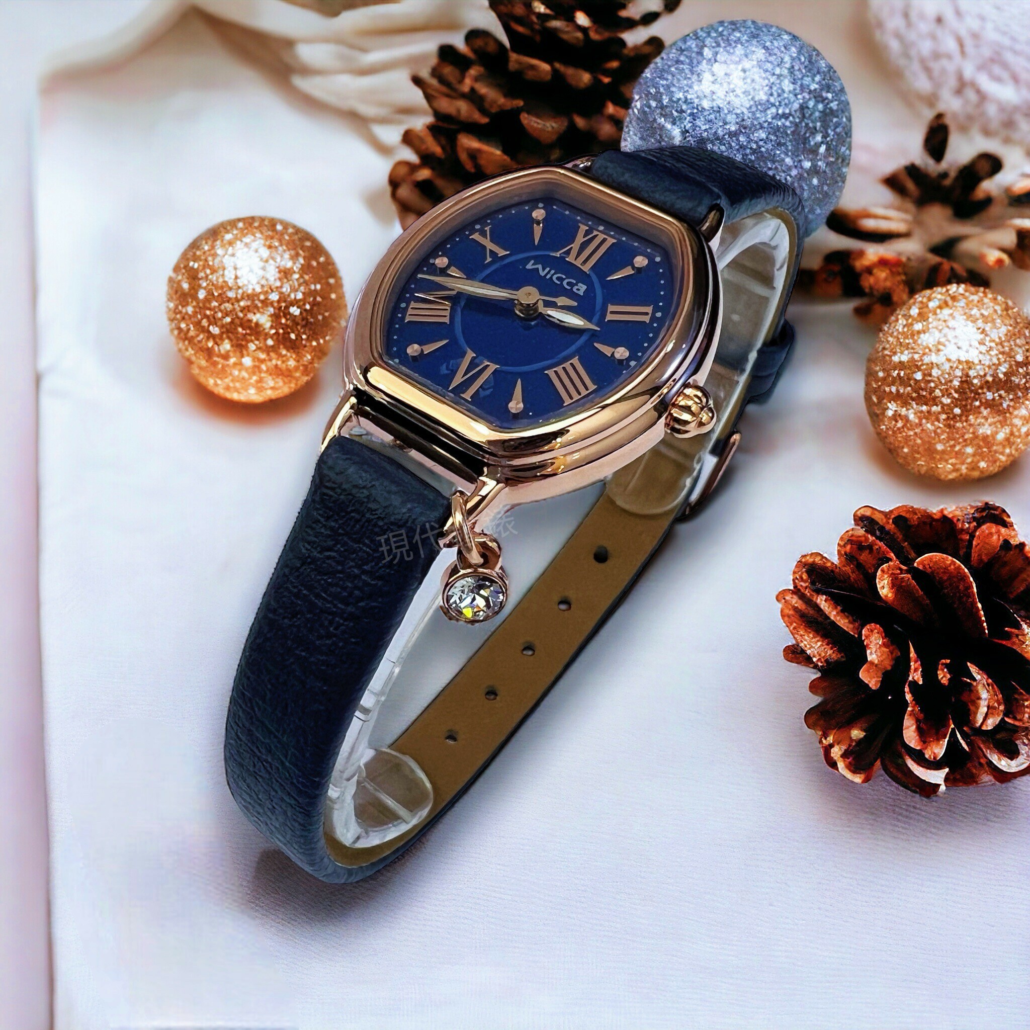 【CITIZEN 星辰】WICCA系列 台灣限定閃耀輕奢女錶KP2-566-70 23.5mm 現代鐘錶