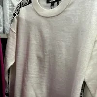 [S] DKNY SIDE LOGO PULLOVER,IVORY, P3MSAJ92-IVY (SD760)
