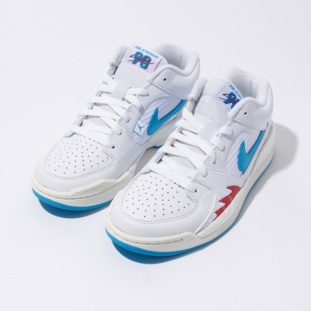 Nike W Jordan Stadium 90 女 白藍 復古 喬丹 運動 休閒鞋 FB2269-100