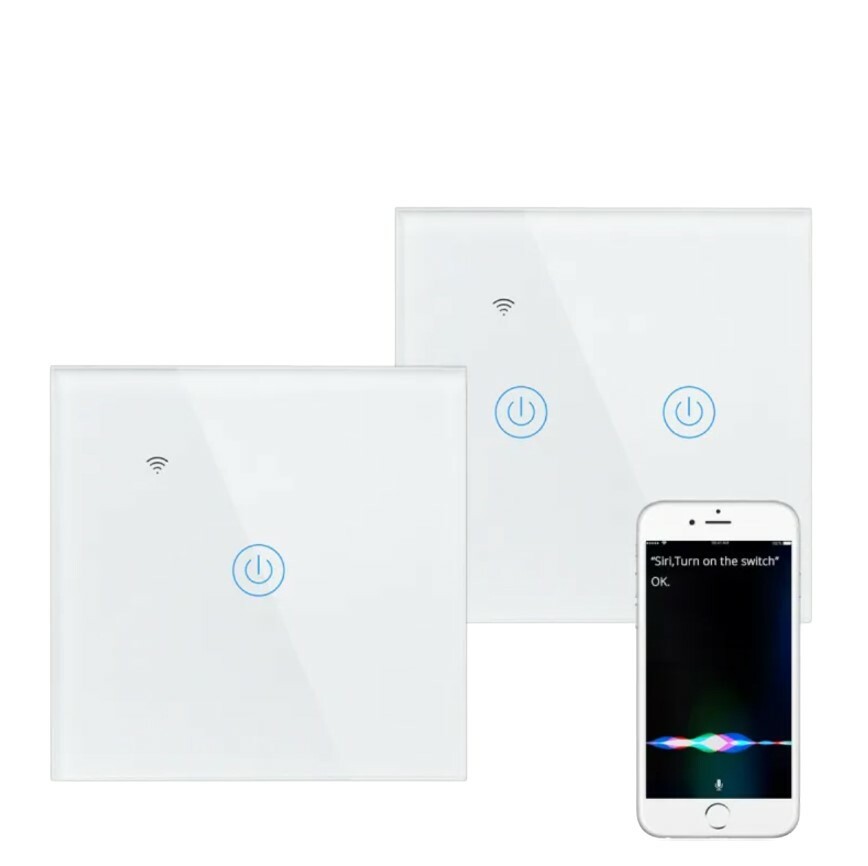 觸摸式智能WiFi開關 Apple HomeKit （單零火通用）