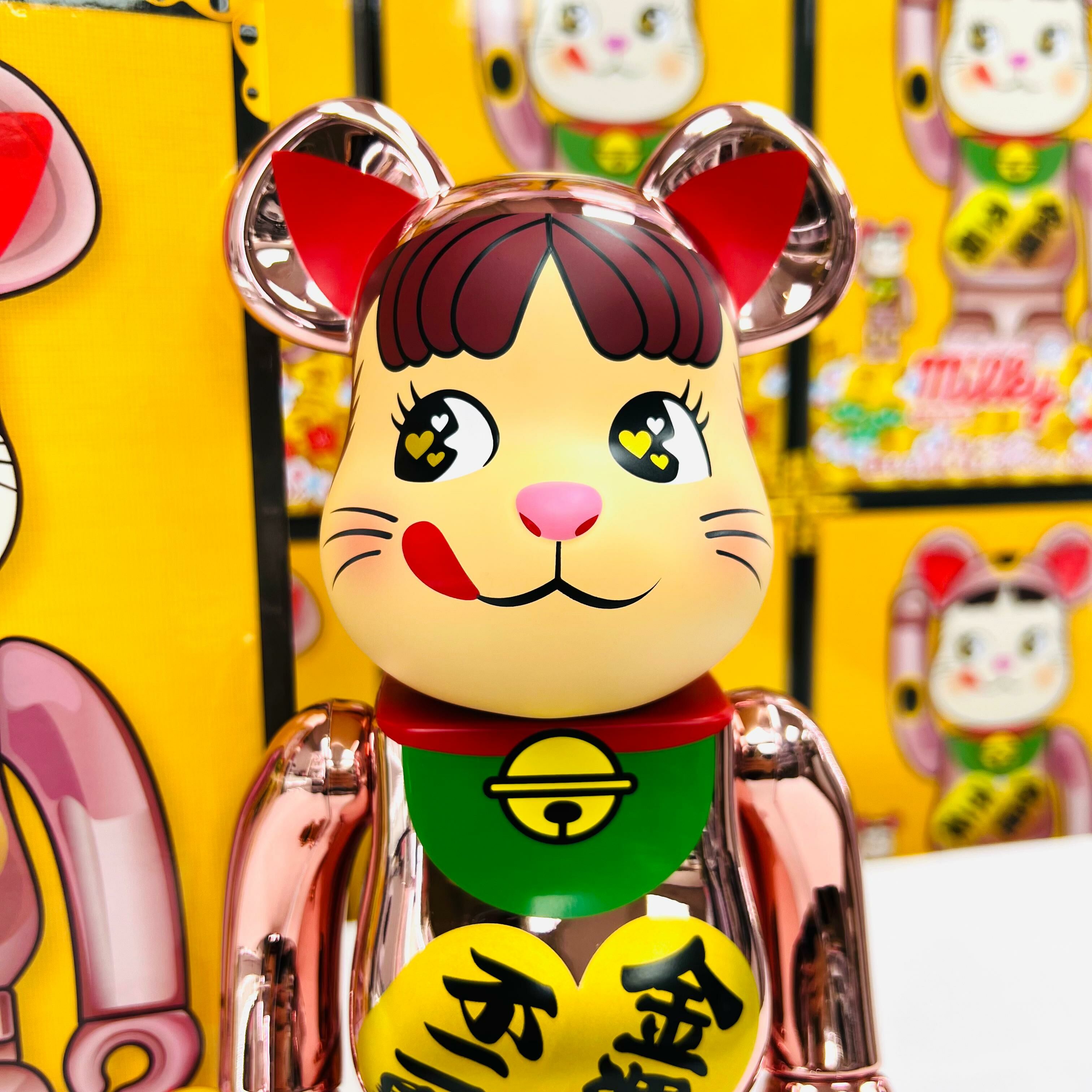 新品未開封BANDAI 超合金 BE@RBRICK ペコちゃん peko 不二家の「ペコちゃん」が超合金BE@RBRICKに変身！不二家公式